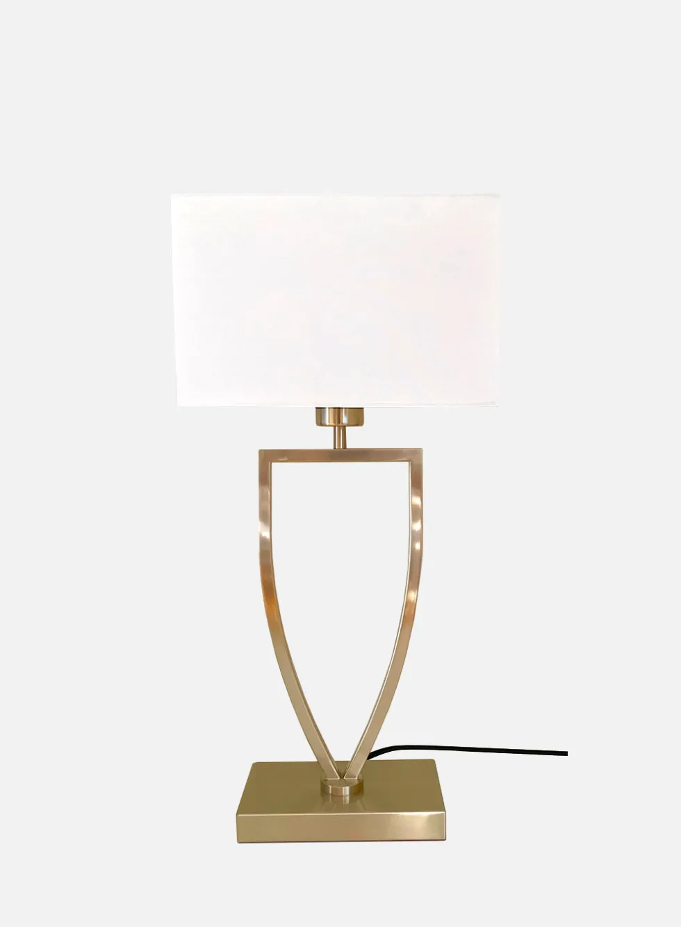 Aluna bordlampe m/skjerm