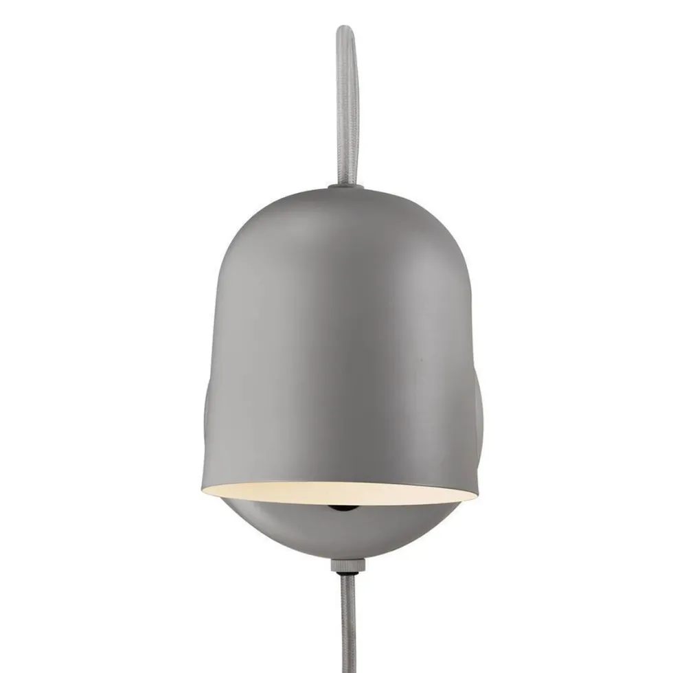 Angle vegglampe med USB