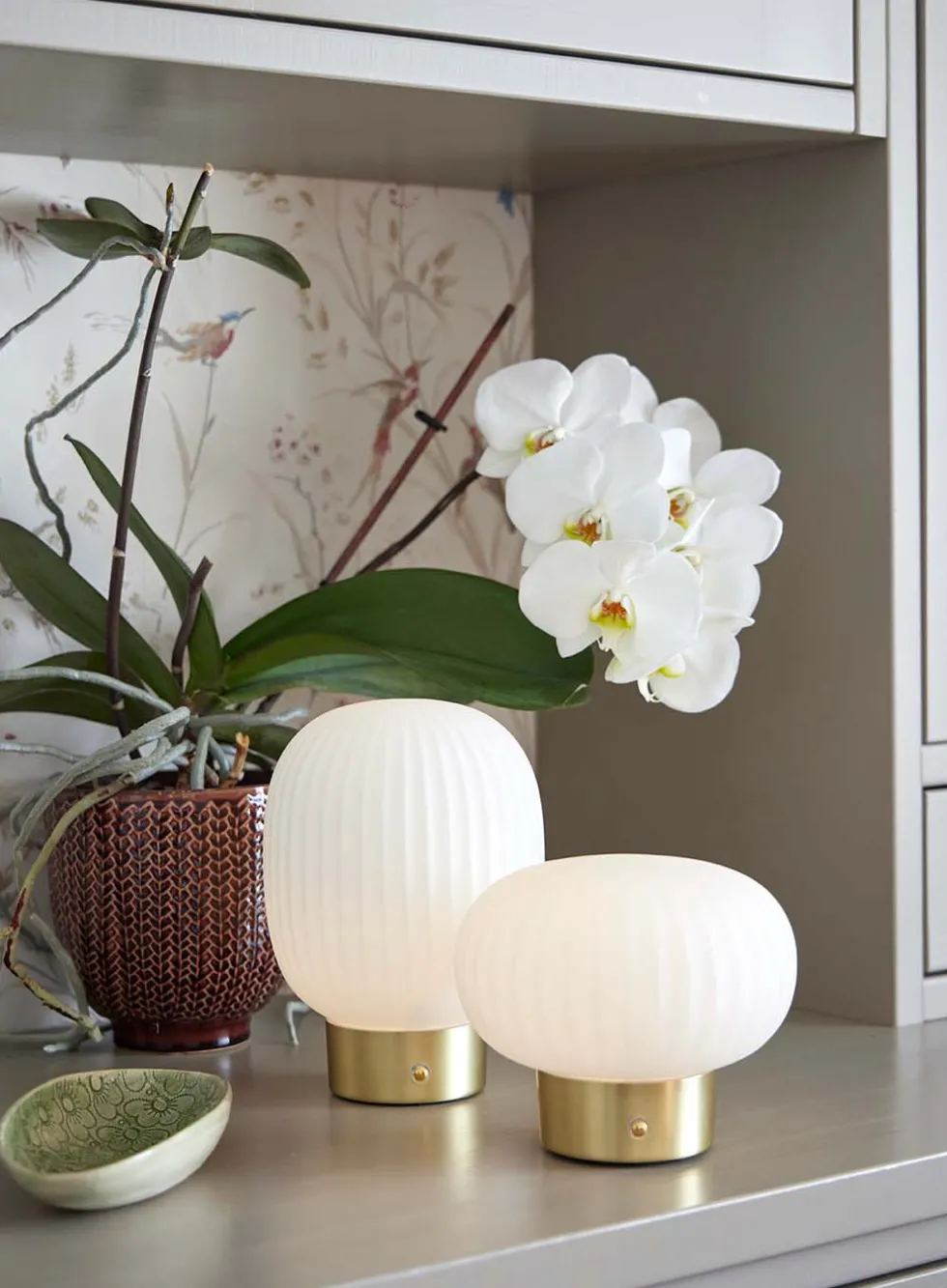 Anton oppladbar bordlampe H20