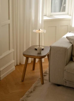 Asteria Move oppladbar bordlampe - glass