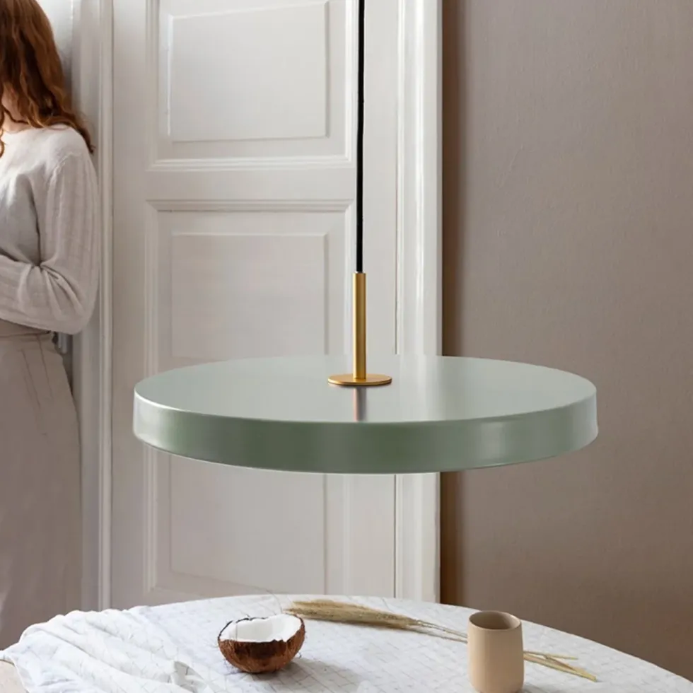 Asteria Plus takpendel - medium Ø43 - med messing oppheng