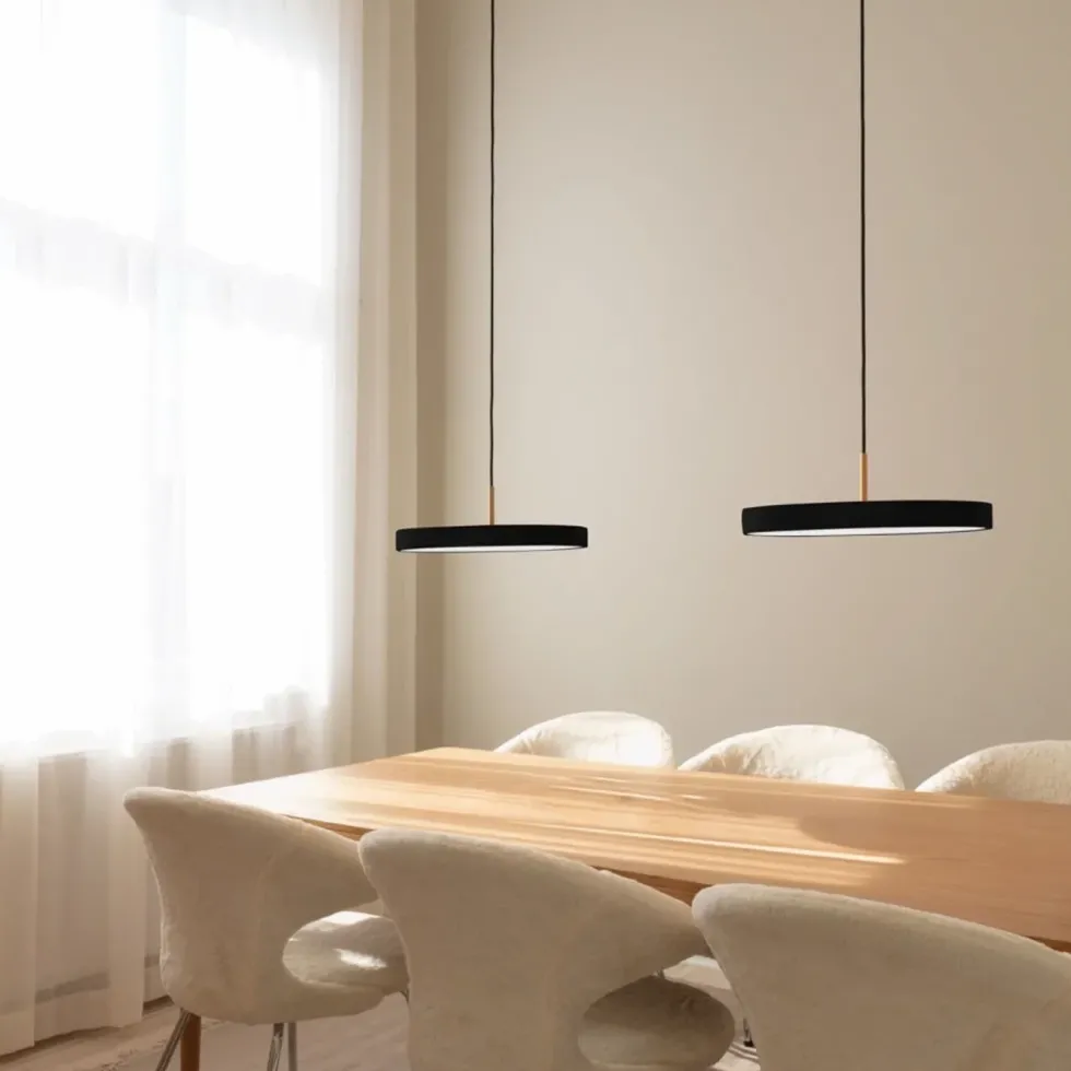 Asteria Plus takpendel - medium Ø43 - med messing oppheng