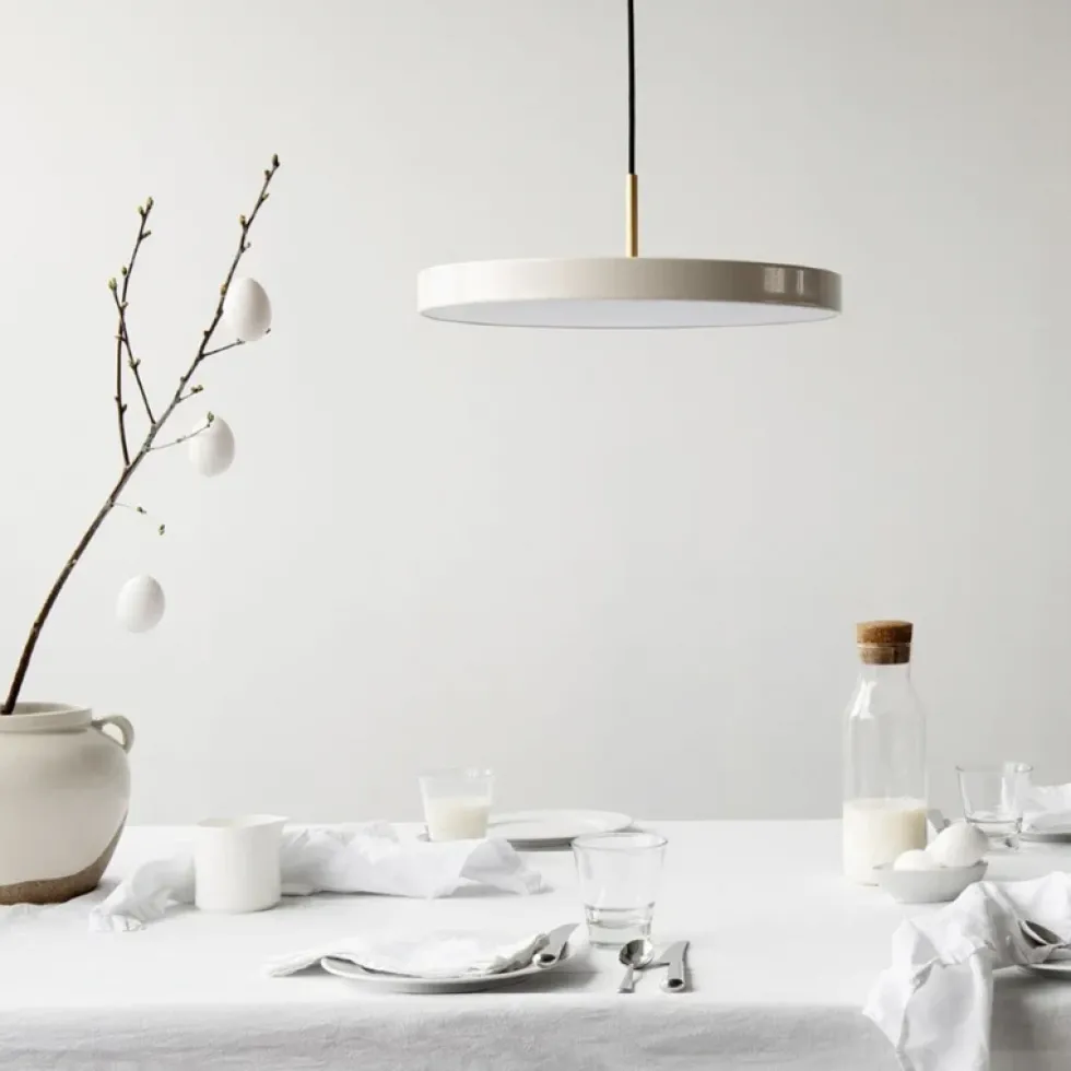 Asteria Plus takpendel - medium Ø43 - med messing oppheng