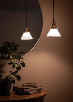 August vinduspendel - ø15 rett glass og messingoppheng