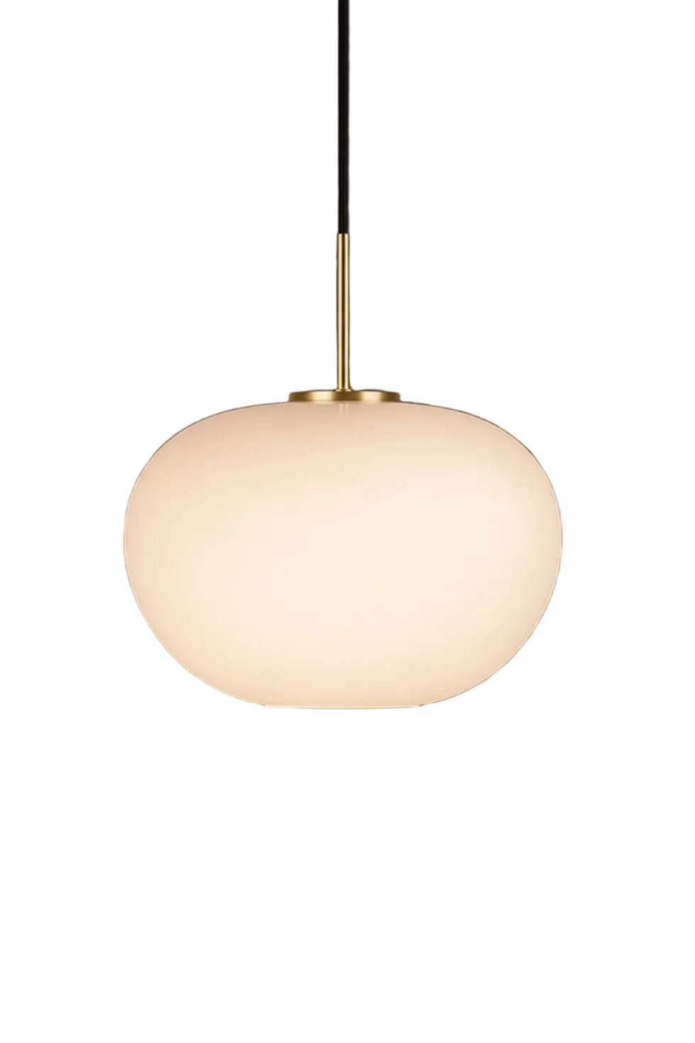 Aurelia pendel - large 3-lags opalt glass
