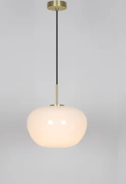 Aurelia pendel - medium 3-lags opalt glass
