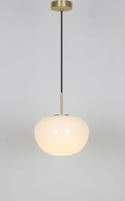 Aurelia takpendel - small 3-lags opalt glass
