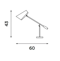 Birdy bordlampe
