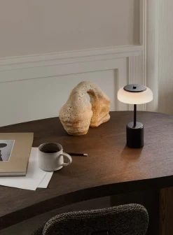 Blossi mini oppladbar bordlampe H26