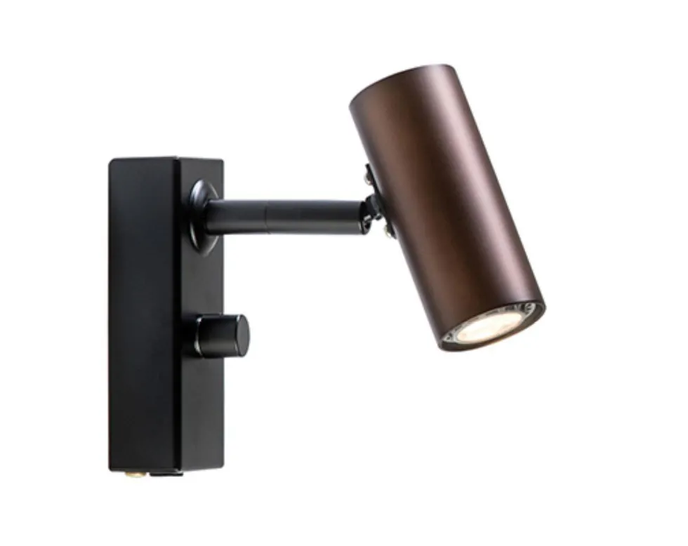 Cato vegglampe - m/dimmer