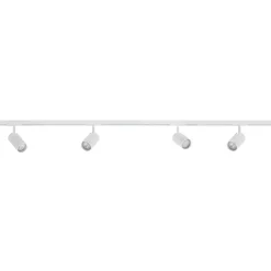 Designline Tube komplett pakke: 1,9 meter spotskinne m/4 spotter GU10