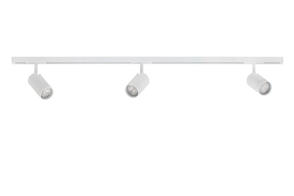 Designline Tube komplett pakke: 1 meter skinne m/3 spotter for GU10