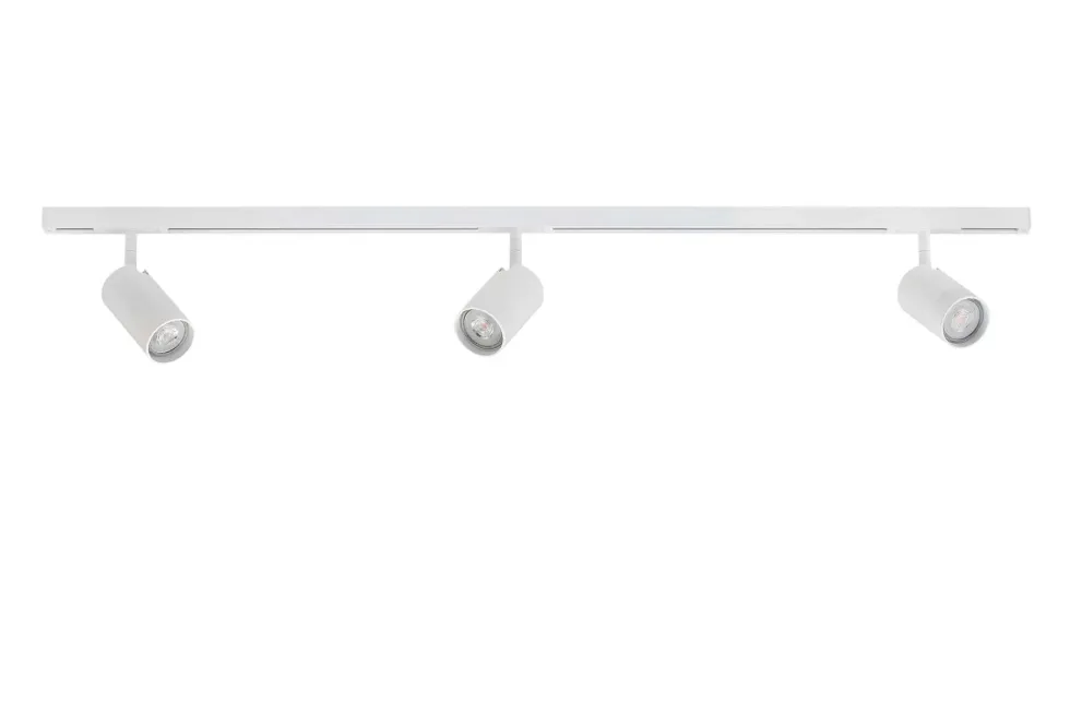 Designline Tube komplett pakke: 1,9 meter spotskinne m/3 spotter GU10