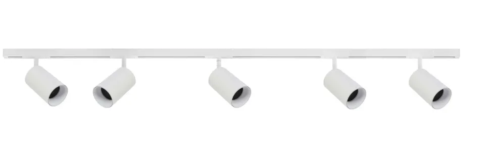 Designline Tube Pro komplett pakke: 1,9 meter skinne m/5 spotter for GU10