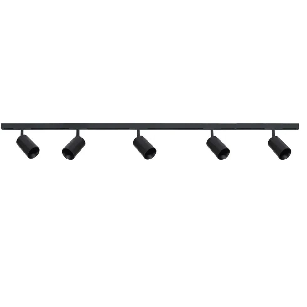 Designline Tube Pro komplett pakke: 1,9 meter skinne m/5 spotter for GU10