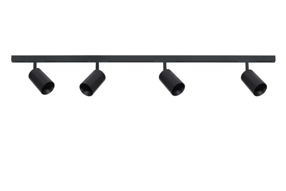 Designline Tube Pro komplett pakke: 1,9 meter skinne m/4 spotter for GU10