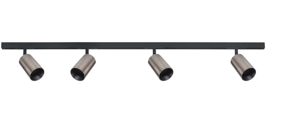 Designline Tube Pro komplett pakke: 1,9 meter skinne m/4 spotter for GU10
