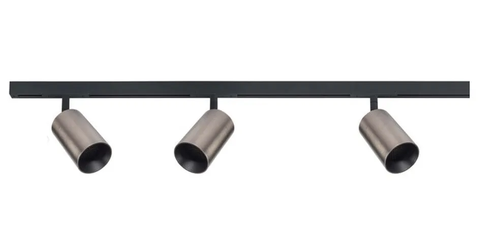 Designline Tube Pro komplett pakke: 1 meter skinne m/3 spotter for GU10