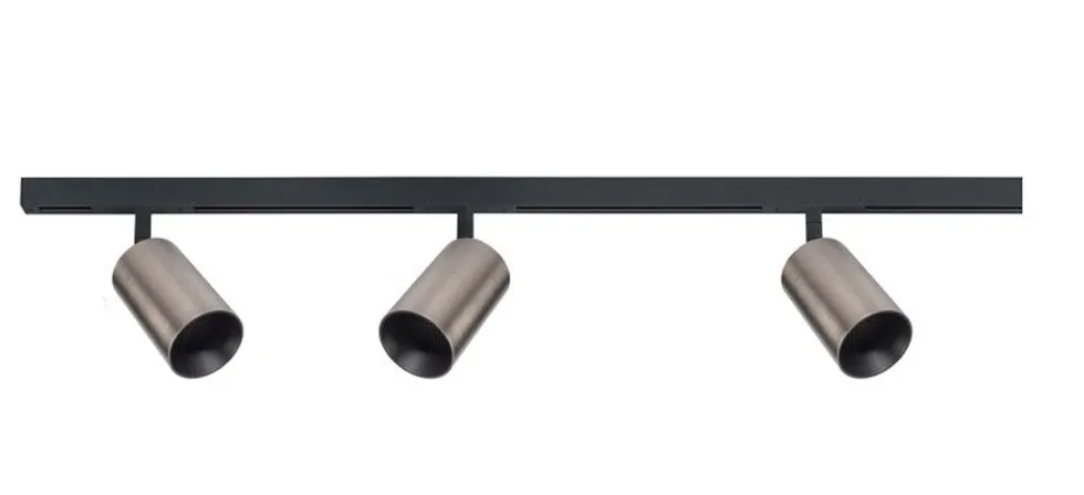Designline Tube Pro komplett pakke: 1,9 meter skinne m/3 spotter for GU10
