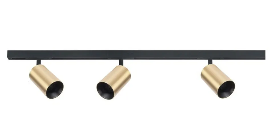 Designline Tube Pro komplett pakke: 1,9 meter skinne m/3 spotter for GU10