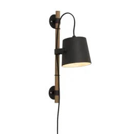 Espresso vegglampe - tredetaljer