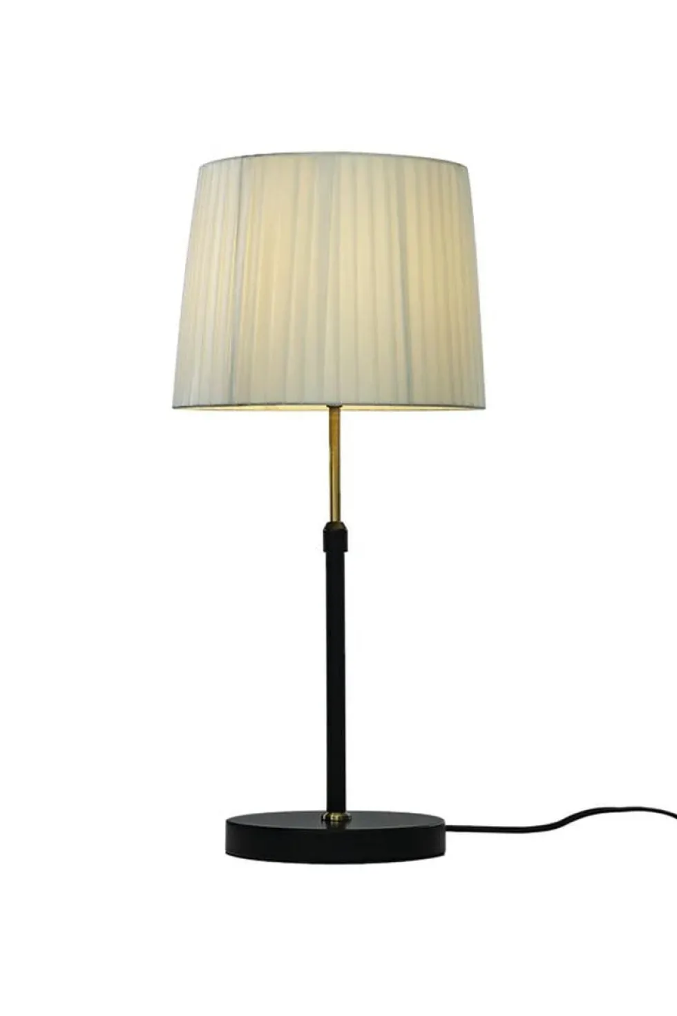Ezai bordlampe - justerbar høyde 47-60cm - m/skjerm