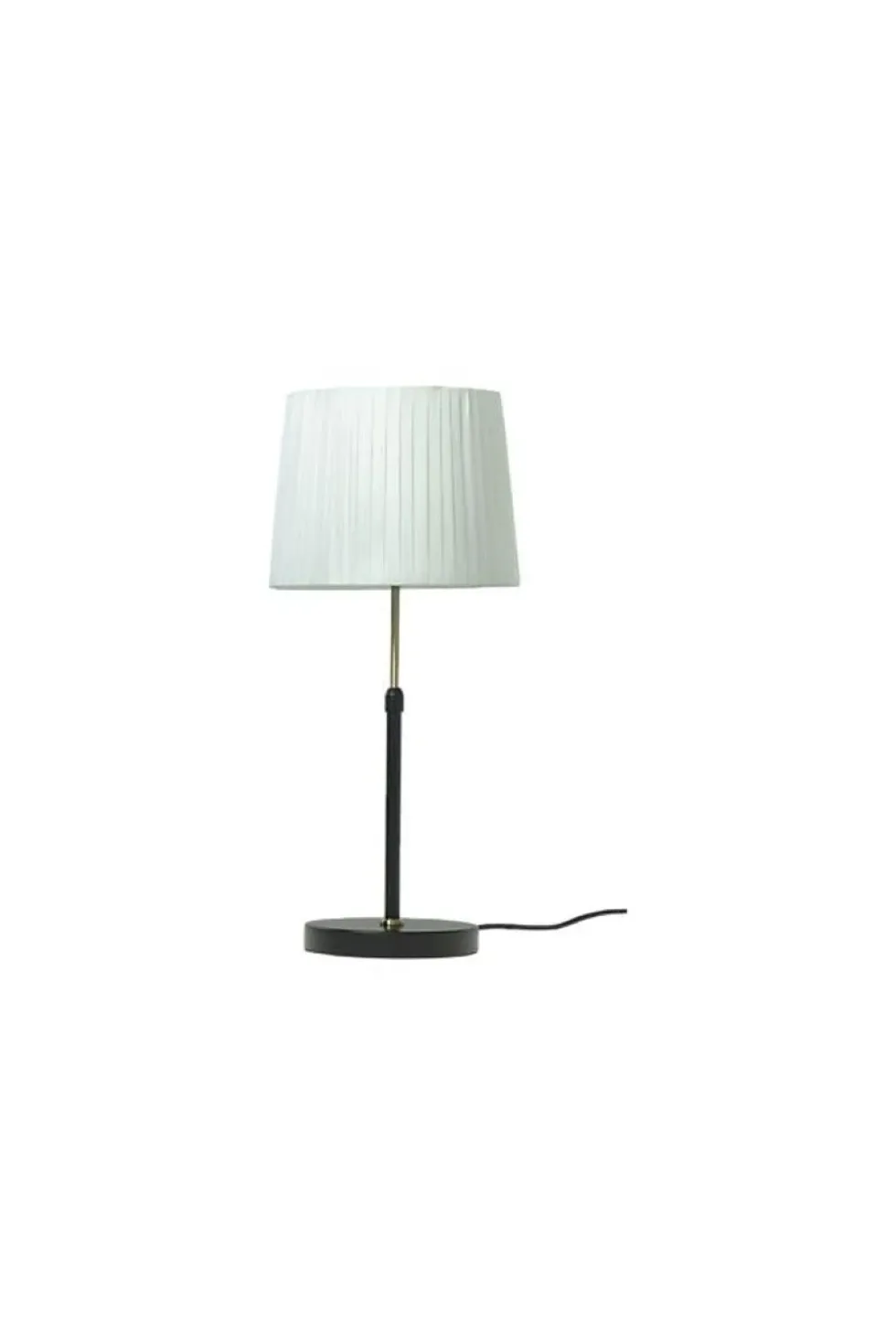 Ezai bordlampe - justerbar høyde 47-60cm - m/skjerm