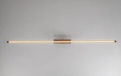 Flora langbordslampe i treverk - 149cm 2700 kelvin dimbar