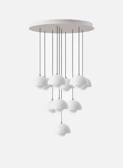 Flowerpot Chandelier VP1 10-lys Ø77