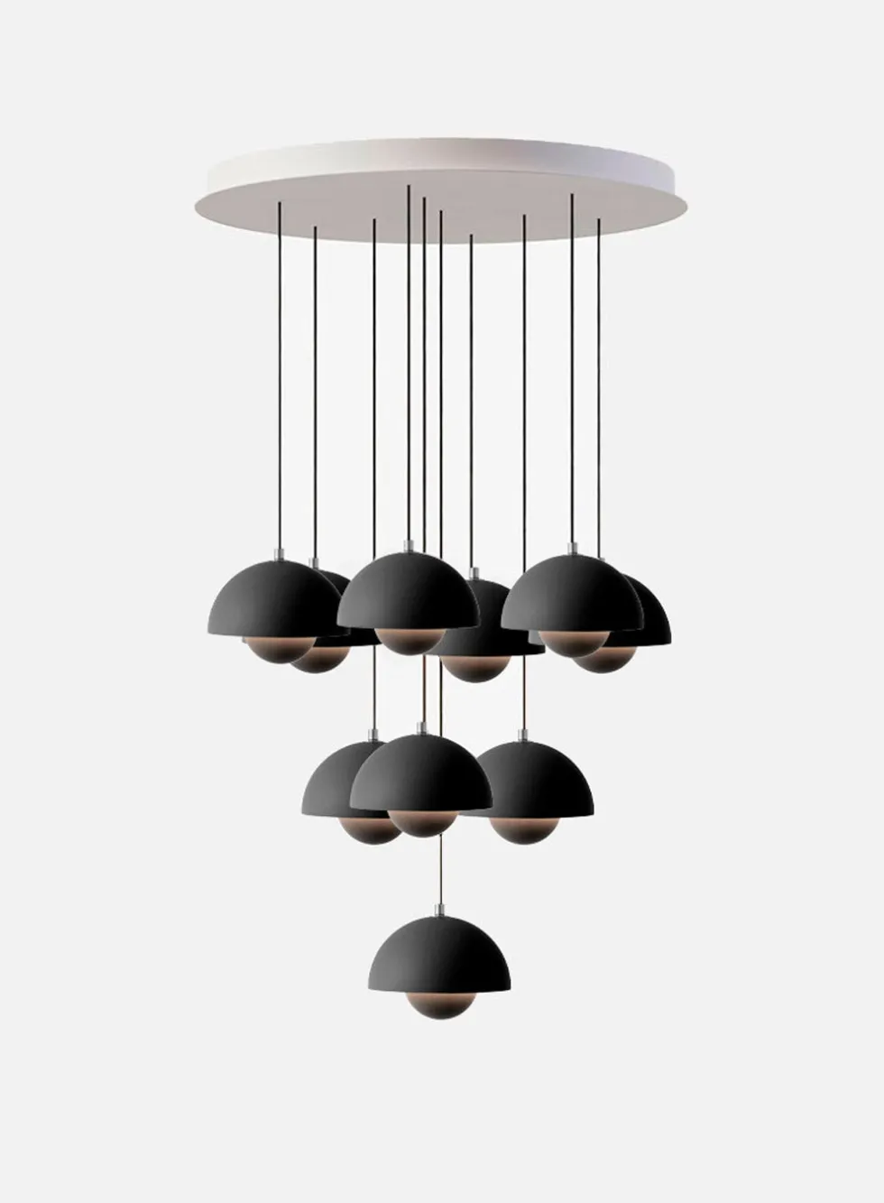 Flowerpot Chandelier VP1 10-lys Ø77