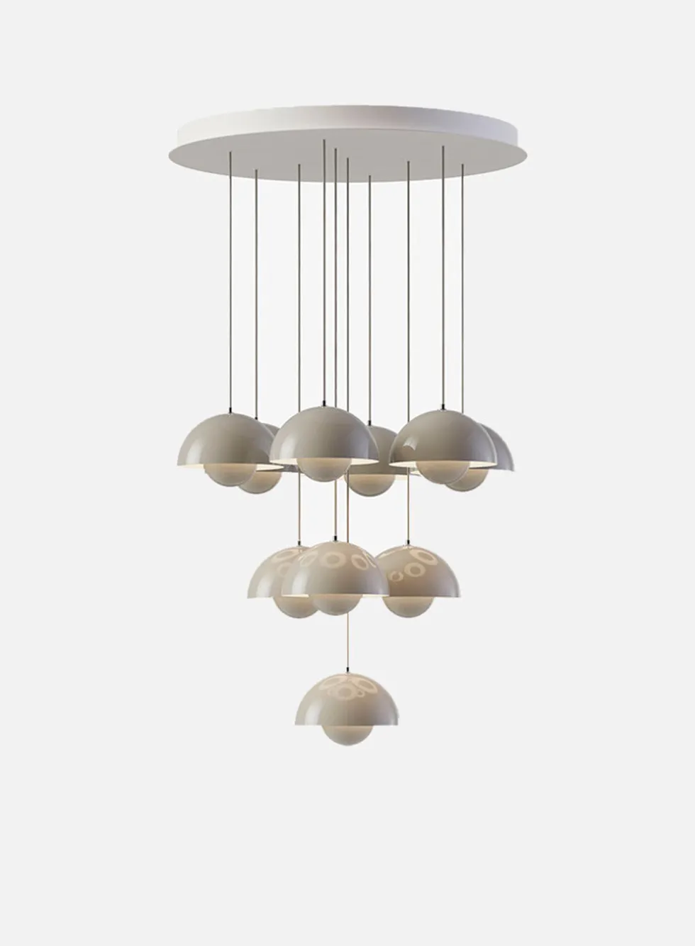 Flowerpot Chandelier VP1 10-lys Ø77