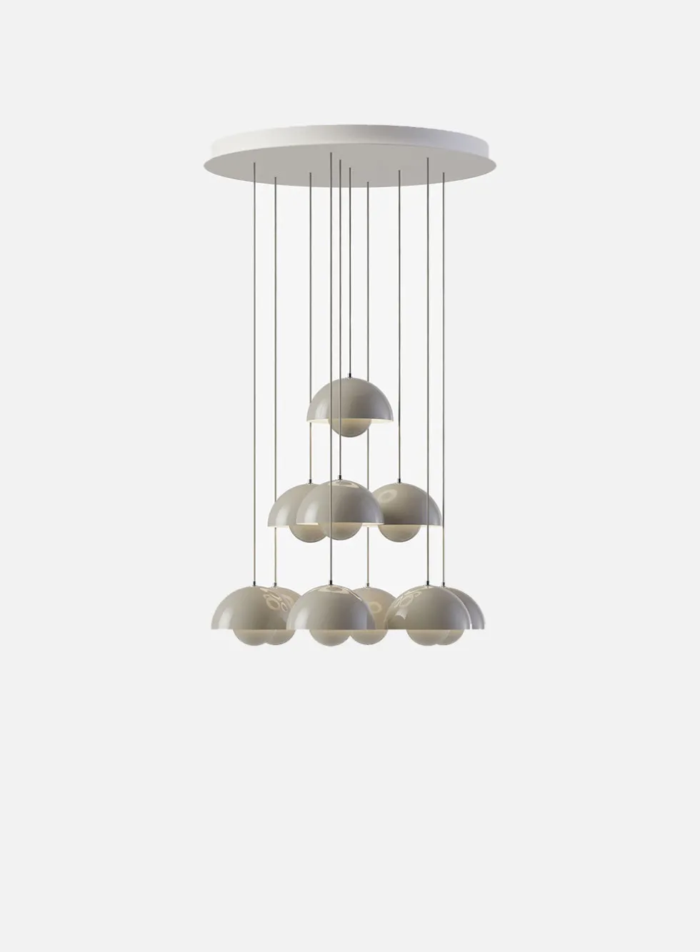Flowerpot Chandelier VP1 10-lys Ø77