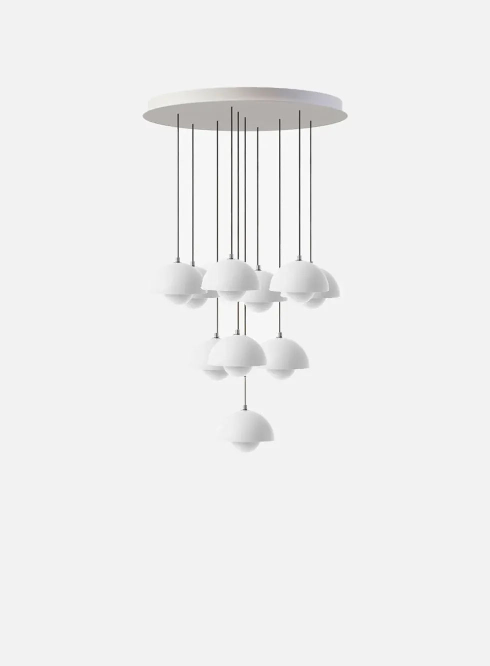 Flowerpot Chandelier VP10 10-lys Ø53