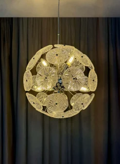 Glace taklampe