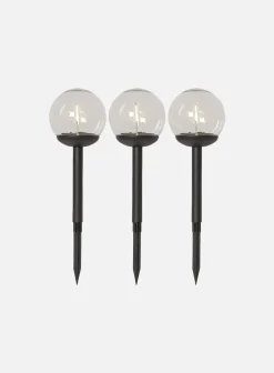 Globe hagelys 3-pk solcelle