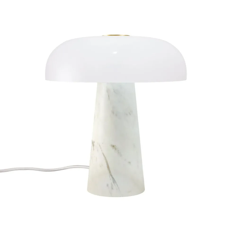 Glossy Mini bordlampe - marmor/glass