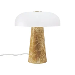 Glossy Mini bordlampe - marmor/glass