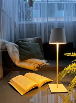 Grimstad oppladbar bordlampe