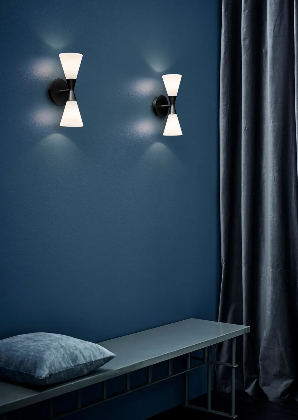 Harlekin Duo vegglampe