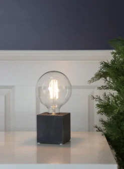 Kub bordlampe