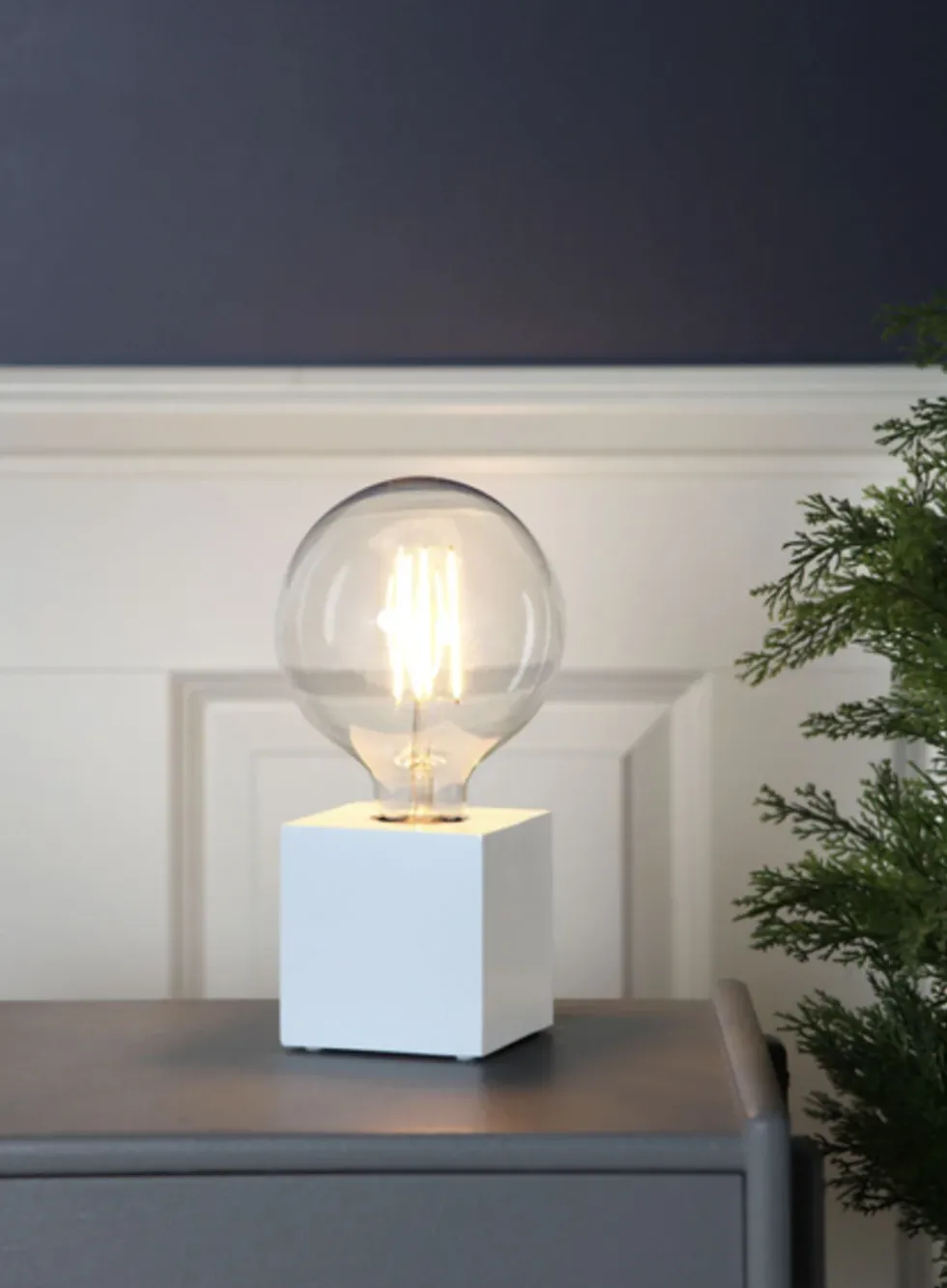 Kub bordlampe