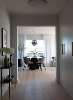 Lamella taklampe/vegglampe - ø35