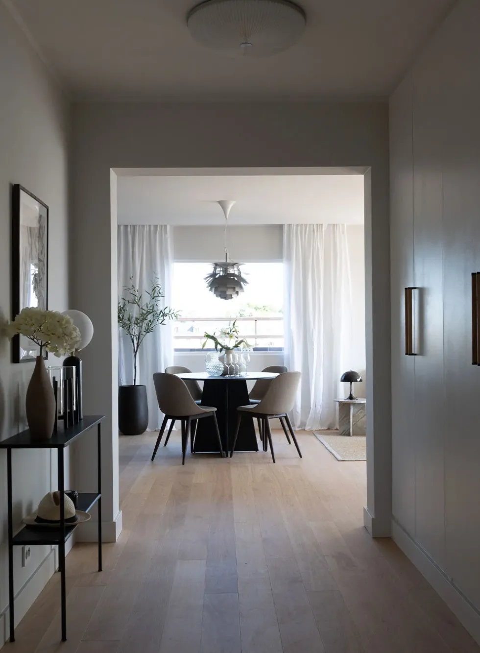 Lamella taklampe/vegglampe - ø35