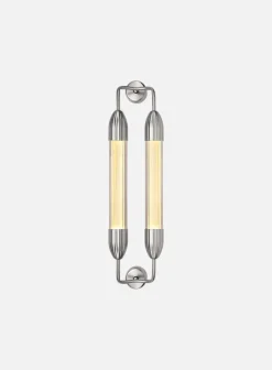Lemon Squeeze kort dobbel vegglampe