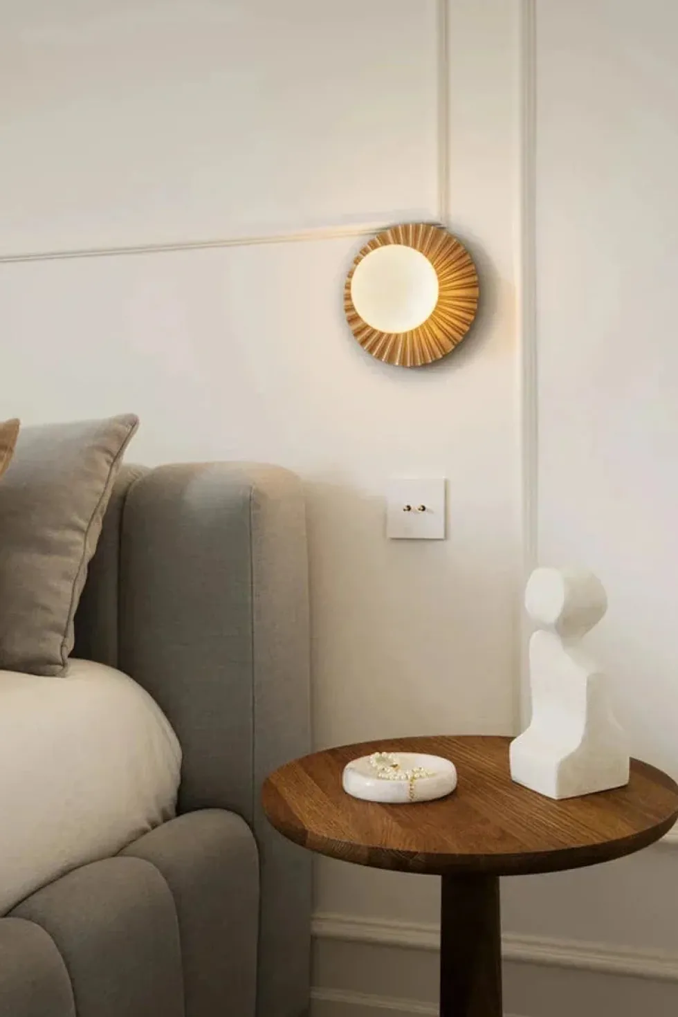 Liila Muuse vegglampe/taklampe - IP44 - small