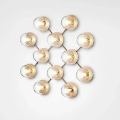 Liila 12 taklampe/vegglampe