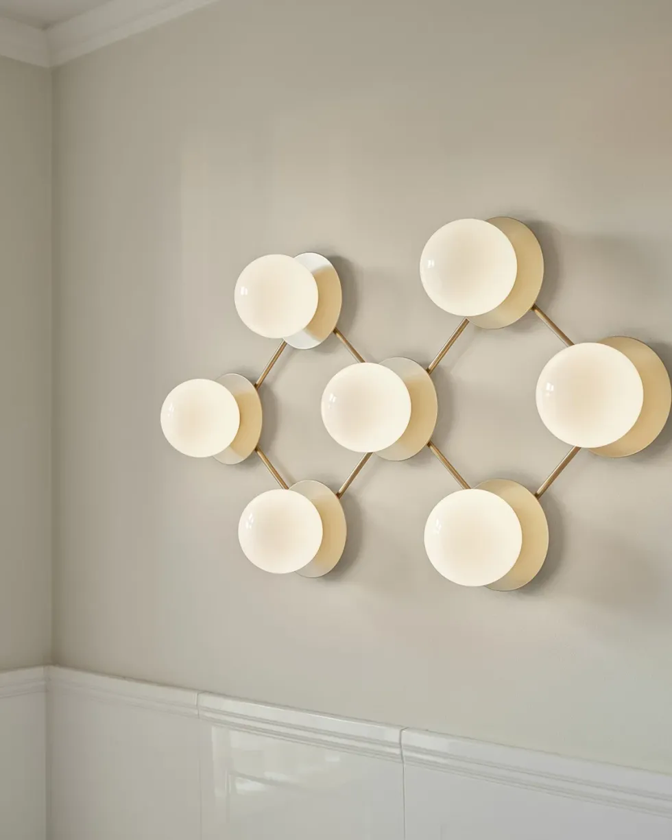 Liila 7 taklampe/vegglampe