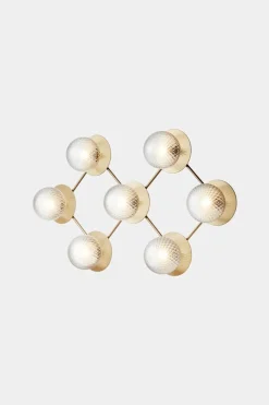 Liila 7 taklampe/vegglampe
