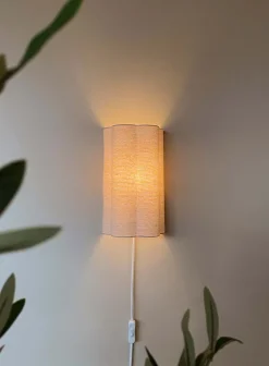 Linne vegglampe