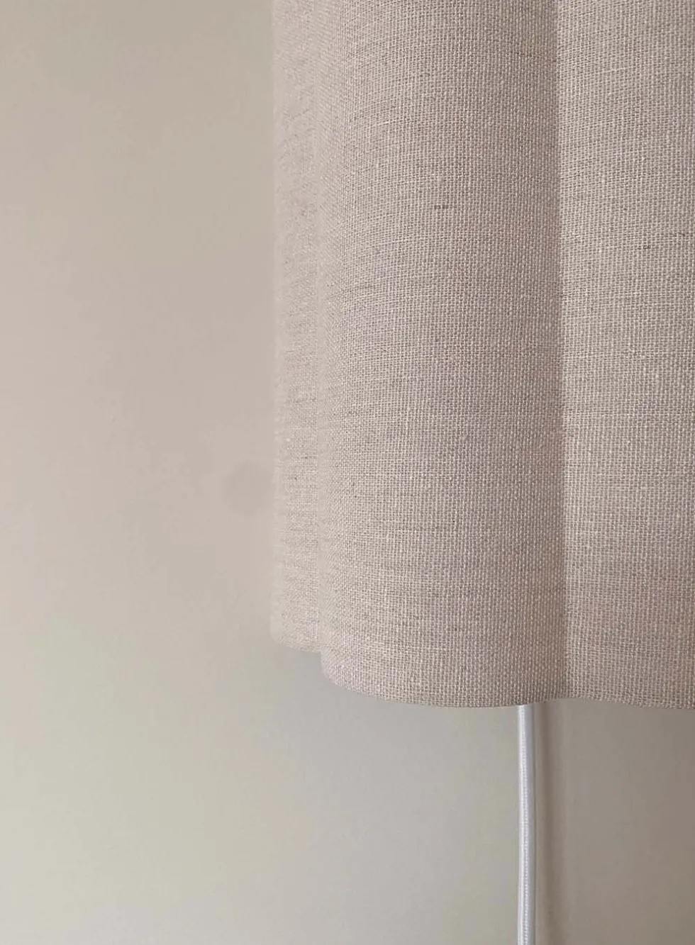 Linne vegglampe